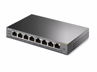 TP-Link TL-SG108PE Valdomas L2 Gigabit Ethernet (10/100/1000) Maitinimas per Eternetą (PoE) Juoda