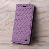 Smart Caro dėklas telefonui Xiaomi Redmi 15C 4G EU / 15C 5G EU (173.16 x 81.06 x 8.2 mm) violetinė