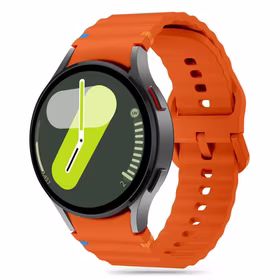 TECH-PROTECT SILICONE SPORT SAMSUNG GALAXY WATCH 4 / 5 / 5 PRO / 6 / 7 / FE ORANŽINIS