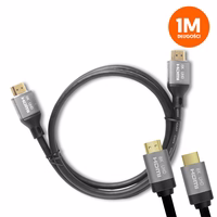 Etteri HDMI-HDMI kabelis (v2.1 | 8K | 1 m) juodas
