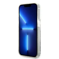 Karl Lagerfeld KLHCP14LLNHCCS iPhone 14 Pro 6.1" kietasis dėklas sidabrinis/sidabrinis Blizgus Choupette Head