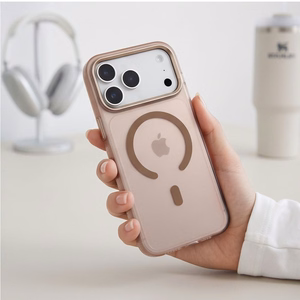 Tech-Protect MagZero MagSafe dėklas, skirtas iPhone 17 Pro / 18 Pro – matinis rudas