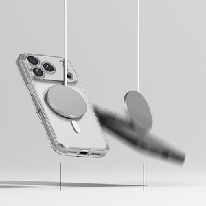 Ringke Fusion Magnetinis dėklas telefonui iPhone 17 Pro Max - skaidrus