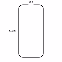 "Etteri" grūdintas stiklas 9D, skirtas "iPhone" 15 6,1"
