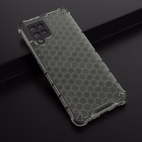 Honeycomb dėklas šarvuotas su TPU buferiu Samsung Galaxy A42 5G juodas