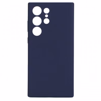 Dėklas "TM Pure Silicone" skirtas Apple iPhone 14 Pro / Midnight Blue / (Blister)