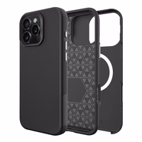 Dėklas Perfectionists Triangle Mag Case Apple iPhone 12 Pro Max juodas
