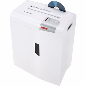 HSM shredstar S10 – dokumentų naikiklis, juostelinio pjovimo su atskiru CD pjaustytuvu, 6 mm (1042121)