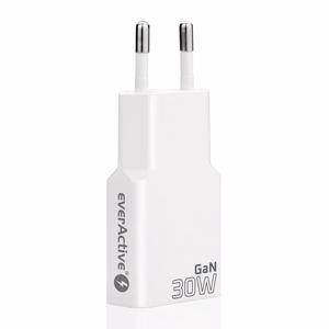 Įkroviklis 2 x USB-C Quick Charge 4+ 30W Super Slim baltas