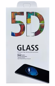 LCD apsauginis stikliukas 5D Full Glue Samsung S931 S25 juodas