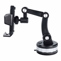 Automobilio laikiklis priekinio stiklo / prietaisų skydelio SUPER STRONG ZP-X0566 juodas