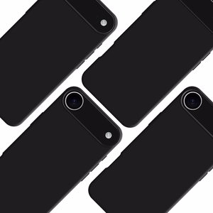 3mk Matinis dėklas telefonui Pro Apple iPhone 17 Air - matinės juodos spalvos
