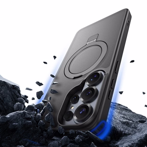 Dėklas Dux Ducis Yind Magnetic Stand Samsung S948 S26 Ultra juodas