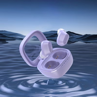 Choetech MEMS belaidės TWS Bluetooth 5.3 ausinės - violetinės