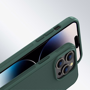 Dėklas Nillkin Super Frosted Shield Pro Apple iPhone 14 Pro Max mėlynas