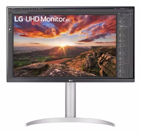 LG 27UP850K-W.AEU monitor kompiuterio monitorius 68,6 cm (27") 3840 x 2160 pikseliai 4K Ultra HD LED Juoda