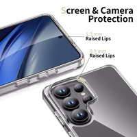 Tech-Protect FlexAir Hybrid Dėklas for Samsung Galaxy S26 Ultra - Clear