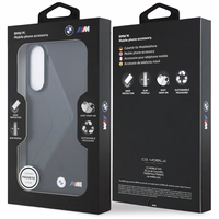 BMW odinis didelių juostų Magnetinis dėklas telefonui Samsung Galaxy S25 Edge - juodas