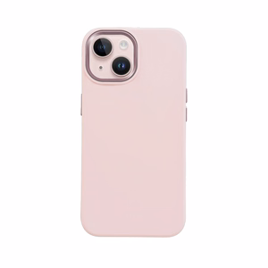 Crong Color Cover LUX Magnetic dėklas, skirtas iPhone 15 Plus, suderinamas su MagSafe, rožinis