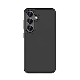 Rock Guard Touch Matte Series dėklas telefonui Samsung Galaxy S25 juodas
