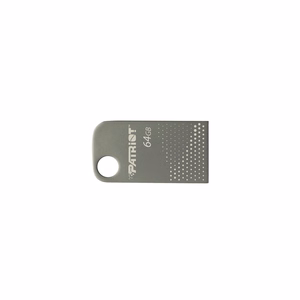 Patriot FLASHDRIVE Tab300 64GB USB 3.2 120MB/s, mini, aliuminis, sidabrinė