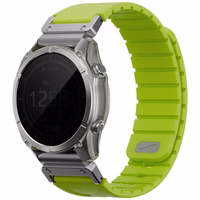 UNIQ Fluo x Smart-Fit dirželis Garmin 26mm limonka