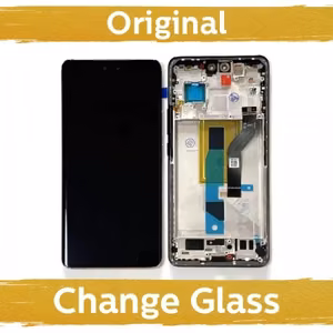 LCD ekranas suderinamas su Xiaomi 13 Lite su rėmeliu / šviesiai rožinis / (atnaujintas: Kinija)