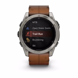 Garmin fēnix 8 – GPS išmanusis laikrodis, AMOLED, 51 mm, titano spalvos