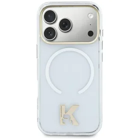 Karl Lagerfeld IML K Head Logo MagSafe Case for iPhone Air - Clear