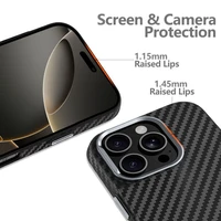 Tech-Protect Ion Carbon Magnetinis dėklas Samsung Galaxy S25 - juodas