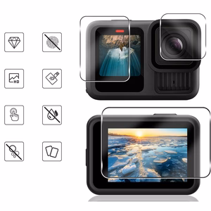 Tech-Protect Glass Fit+ 2-pack grūdintas stiklas GoPro Hero 9 / 10 / 11 / 12 - skaidrus