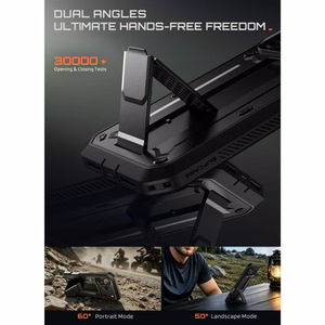Supcase Unicorn Beetle Pro dėklas iPhone 18 Pro / 17 Pro – juodas
