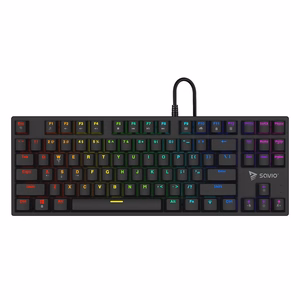 Savio Tempest x2 RGB mechaninė klaviatūra, Outemu BLUE