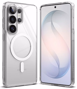 Ringke Fusion Magnetic MagSafe Dėklas for Samsung Galaxy S26 Ultra - Clear