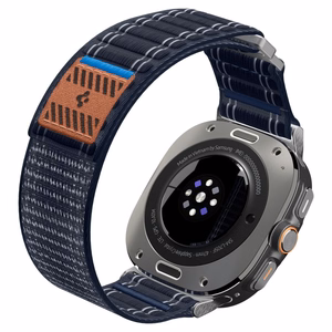SPIGEN WBF0 dirželis SAMSUNG GALAXY WATCH ULTRA 2024 / 2025 (47 MM) tamsiai mėlynas