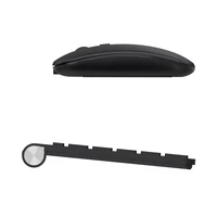 Wozinsky Wireless Keyboard + Compact Mouse Set - Black