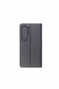 JM STAND FLIP CASE skirtas Galaxy S26 Ultra, juodos spalvos