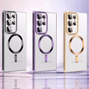 Wozinsky elektropluotas MagSafe dėklas Samsung Galaxy S24 FE - auksinis