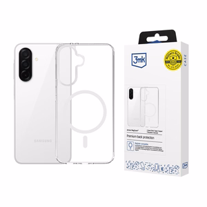 3mk Armor Magnetinis dėklas Samsung Galaxy A26 5G telefonui - permatomas
