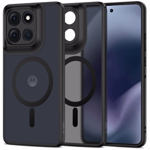 Tech-Protect MagMat MagSafe dėklas telefonui Motorola Moto G86 5G - matinės juodos spalvos
