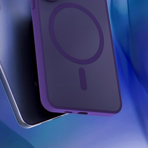 3mk Smoke MagCase dėklas Samsung Galaxy S25 - violetinis