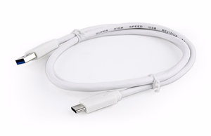 Gembird CCP-USB3-AMCM-1M-W USB-C į USB3 laidas 1m baltas