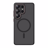 Tech-Protect MagCam MagSafe Dėklas for Samsung Galaxy S26 Ultra - juodas and raudonas