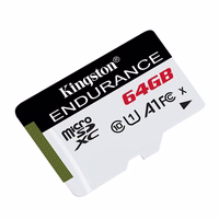 Kingston atminties kortelė 64GB microSDXC Endurance cl. 10 UHS-I 95 MB/s