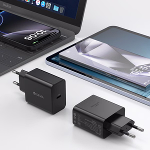 Devia Rocket PD 45 W – sieninis įkroviklis su 1× USB-C, juodas