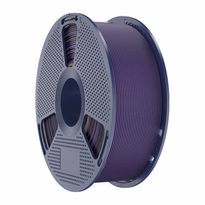 Sunlu PLA+ Silk dviejų spalvų filamentas (juodas ir violetinis)