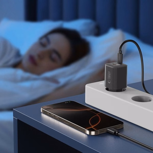 Tech-Protect NCM33W 2 jungčių PD33W/QC3.0 sieninis įkroviklis - juodas