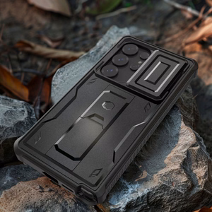 Tech-Protect Kevlar Cam+ dėklas telefonui Samsung Galaxy S25 Ultra - juoda