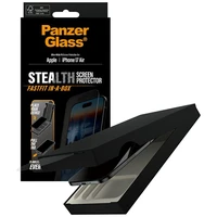 PanzerGlass Stealth itin platus Fastfit grūdintas apsauginis stiklas iPhone Air telefonui