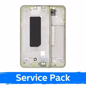 Vidurinis rėmelis, suderinamas su Samsung A346 A34 5G / Lime / (Service Pack)